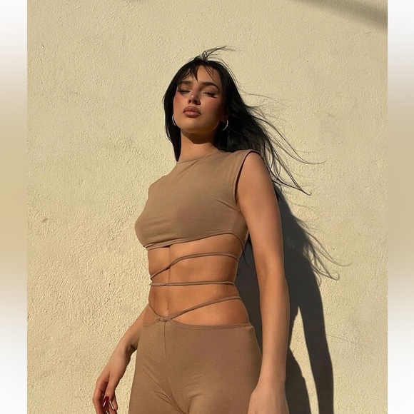 INDAH STRAPPY SET HALE TOP PANTS FREE PEOPLE SKIMS REVOLVE - Picture 12 of 15